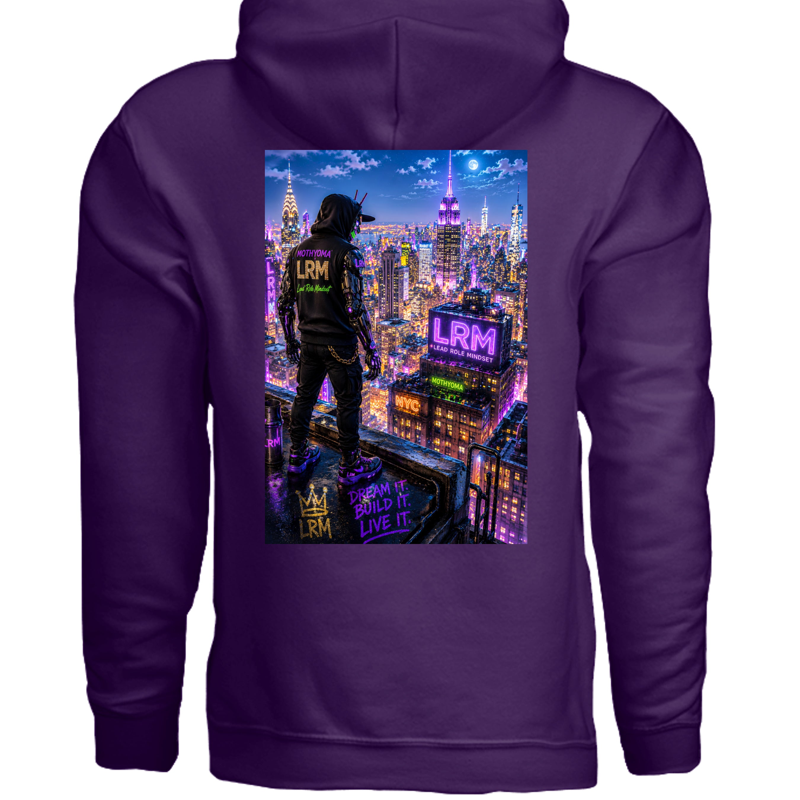 PURPLE - G185 - BACK